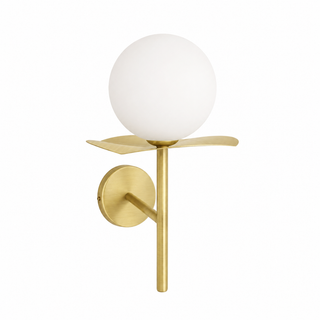 BRUSHED BRASS PETAL APPLIQUE