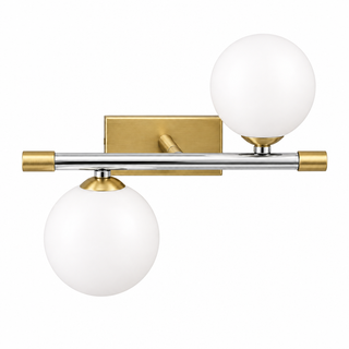 APPLY POLISHED STAINLESS STEEL/BRUSHED BRASS AXLE