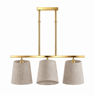 POLISHED BRASS 3-LIGHT CANDELABRA