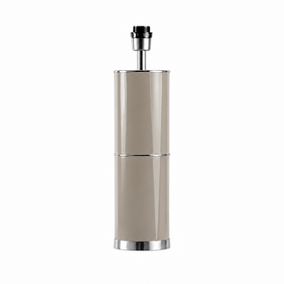 BOUG. TABLE 2X120 G INOX POLI/LAQUÉ TAUPE