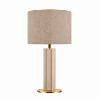 CAND. MESA 20 TUBOS 50CM ALT BASE 20CM LAC BEGE/LT POL