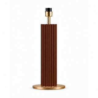 20-TUBE TABLE CANDELABRA 50CM HIGH, 20CM BASE, CORTEN LACQUER/DARK GREY