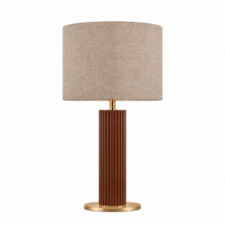 20-TUBE TABLE CANDELABRA 50CM HIGH, 20CM BASE, CORTEN LACQUER/DARK GREY