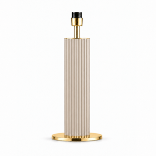 CAND. MESA 20 TUBOS 50CM ALT BASE 20CM LAC TAUPE/LT POL
