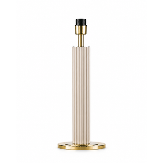 BEIGE LACQUERED TABLE 518 CAND. W/ POLYESTER TOP 12 TUBES 40AL*18