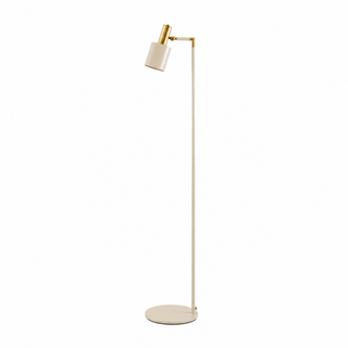 CAND. LACQUERED BEIGE FEET WITH POLISHED BRASS