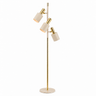 Beige Lacquered and Polished Brass