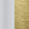 stainless steel and brass