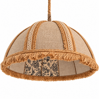 Half-Orange Plain Lampshade 70cm Decor+Decor (Top Fitting)