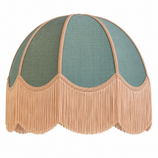 HALF-ORANGE DECORATIVE LAMPSHADE 50CM