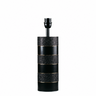 Black Glitter and Black Lacquered and Polished Brass