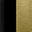 black lacquer and brushed brass