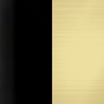 black lacquer and polished brass